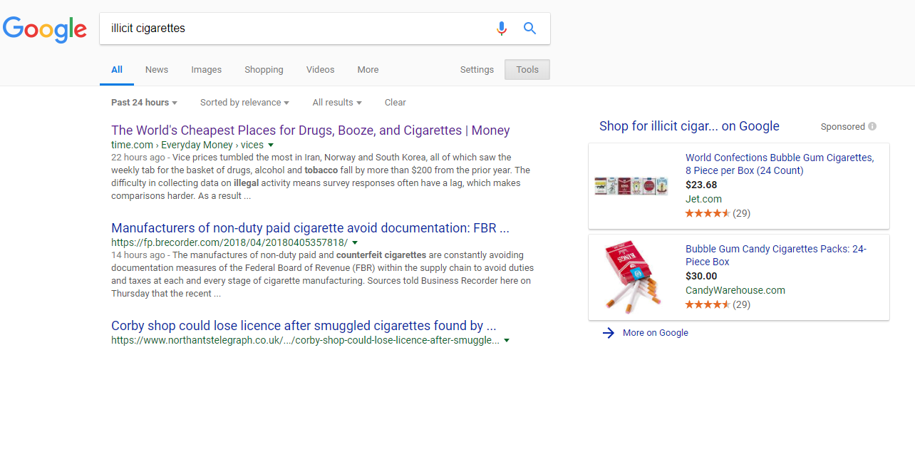 google-candycig